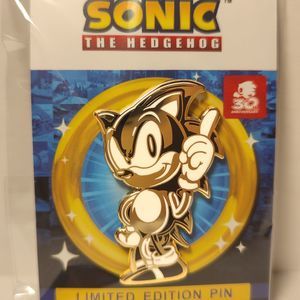Sonic 1 Limited Edition Collectible Enamel Pin Official Sega Hedgehog Brooch